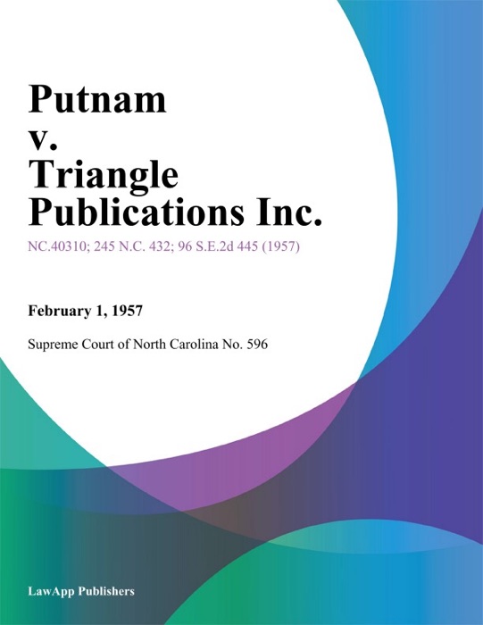 Putnam v. Triangle Publications Inc.
