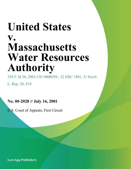 United States v. Massachusetts Water Resources Authority