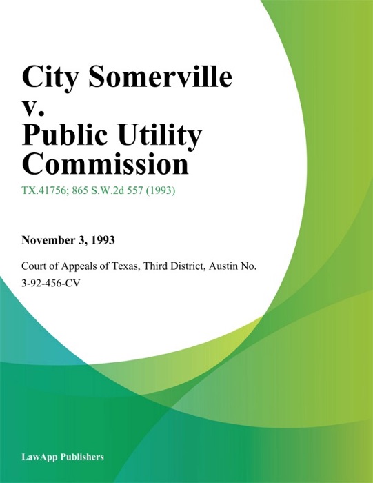 City Somerville v. Public Utility Commission