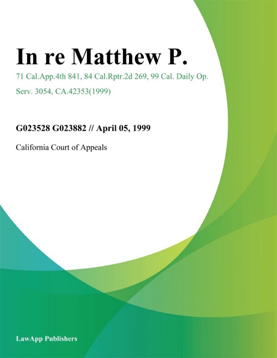 In Re Matthew P.