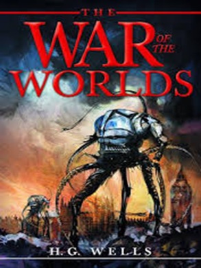Capa do livro The War of the Worlds de H.G. Wells