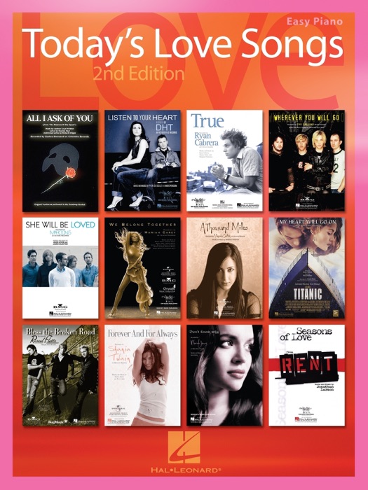 Today's Love Songs (Songbook)