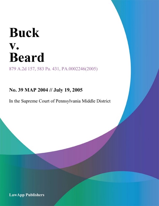 Buck v. Beard