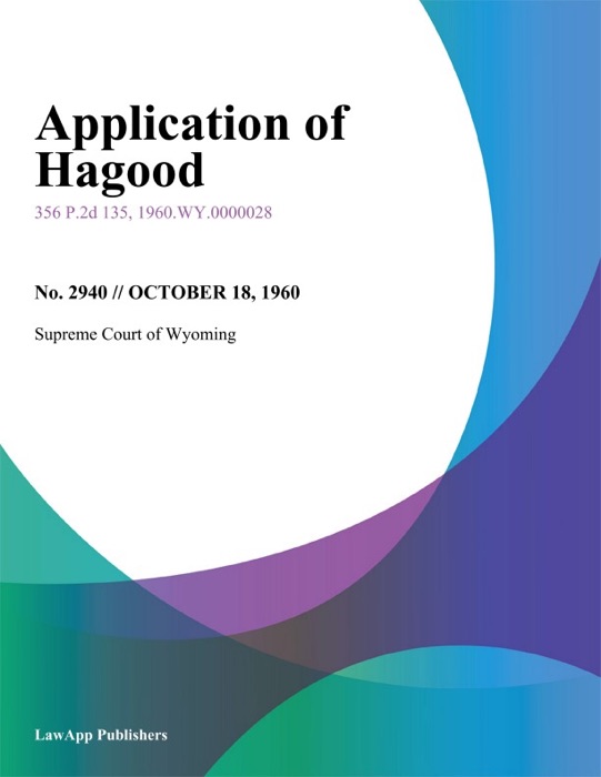 Application of Hagood