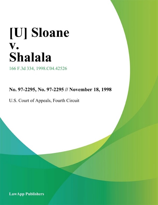 Sloane v. Shalala