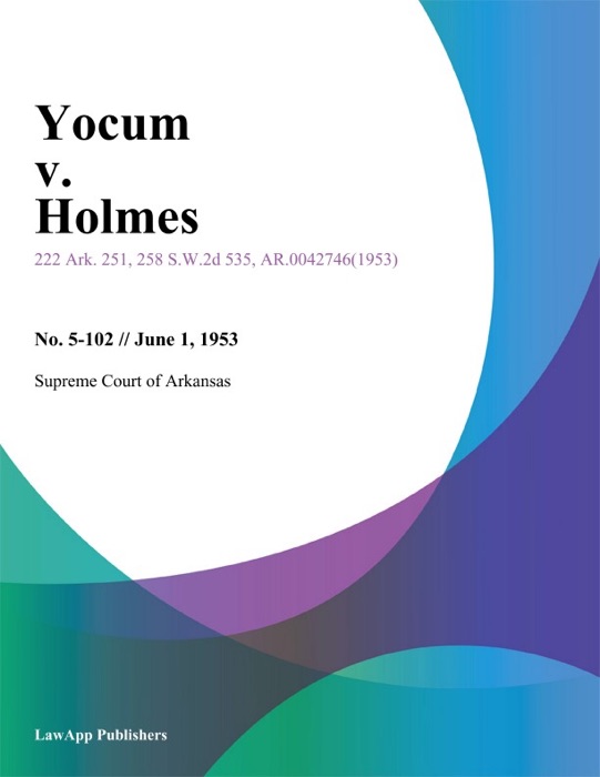 Yocum v. Holmes