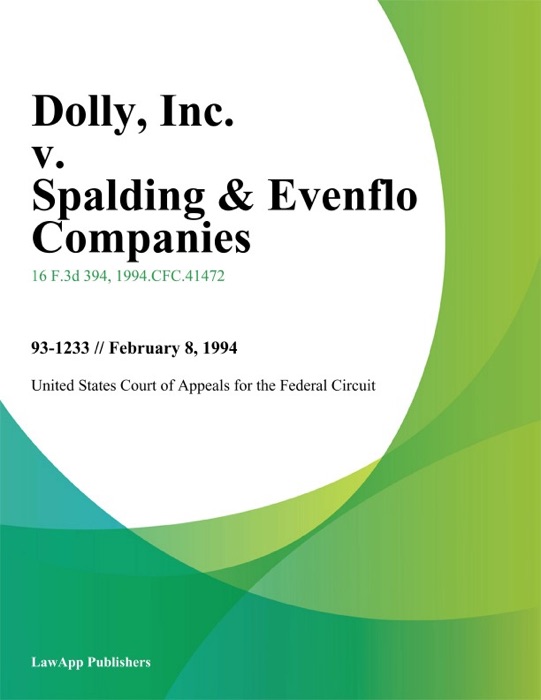 Dolly, Inc. v. Spalding & Evenflo Companies