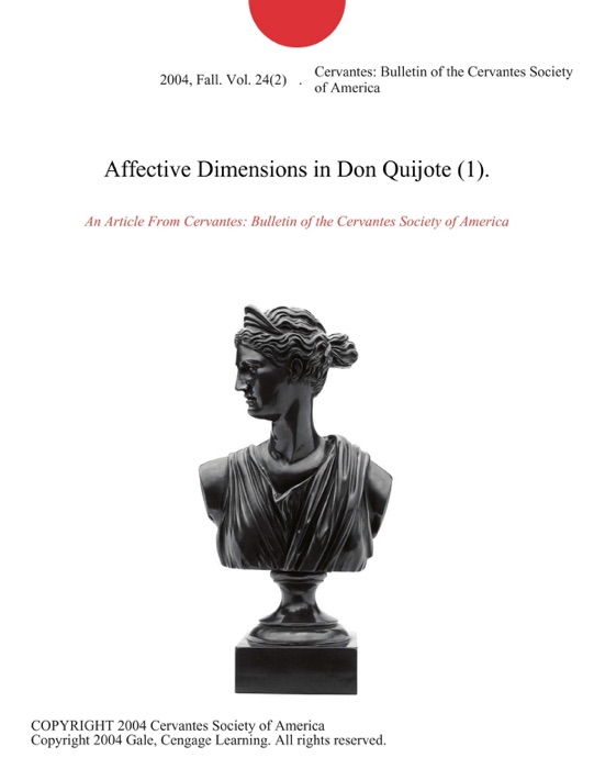 Affective Dimensions in Don Quijote (1).