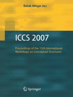 ICCS 2007 by Babak Akhgar