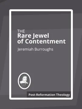 Read: The Rare Jewel of Christian Contentment Book
