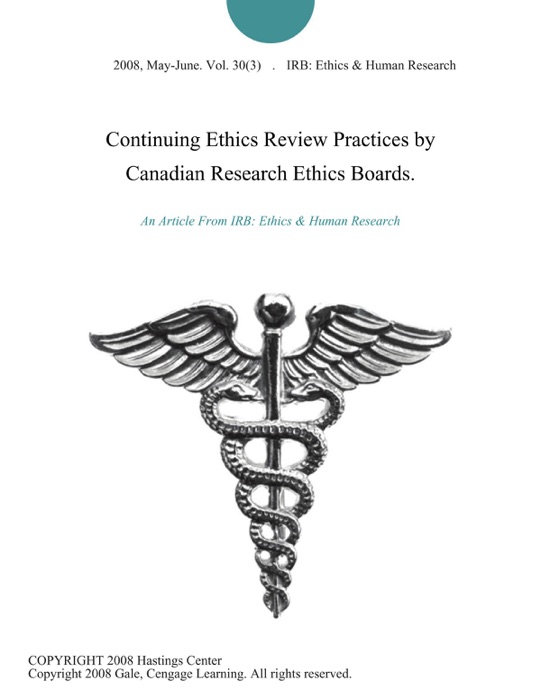 research ethics board canada