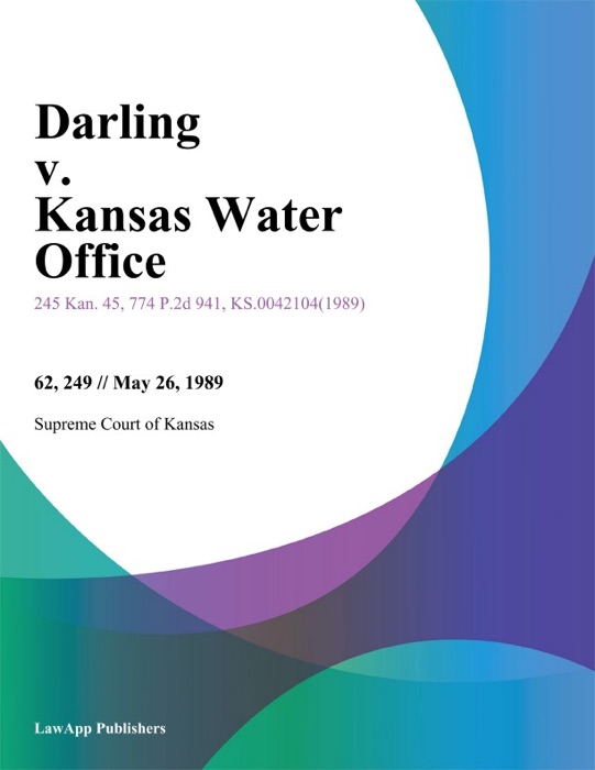 Darling v. Kansas Water Office