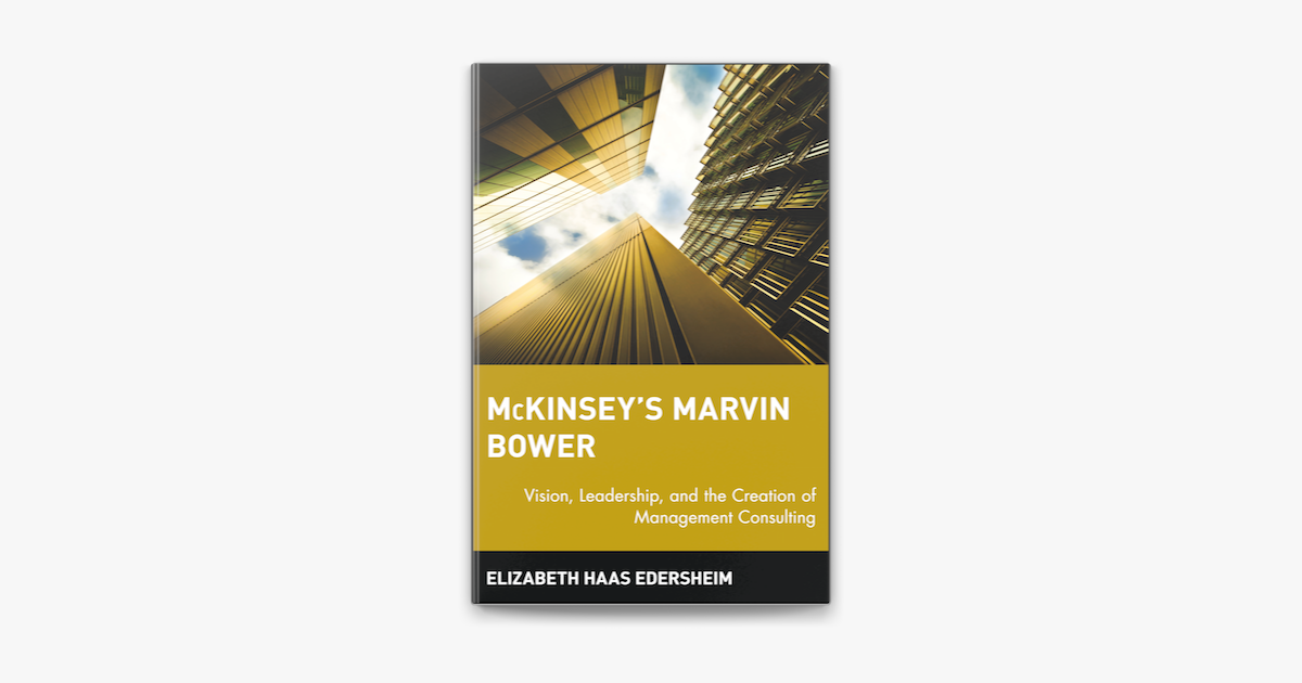 McKinsey's Marvin Bower sur Apple Books
