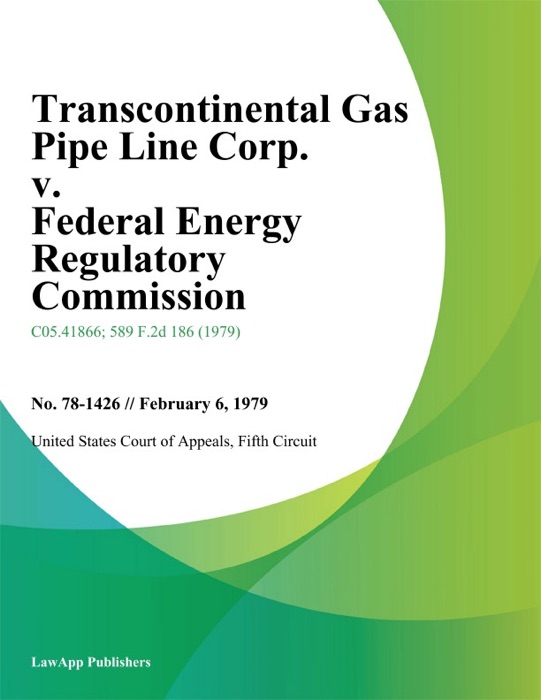 Transcontinental Gas Pipe Line Corp. v. Federal Energy Regulatory Commission