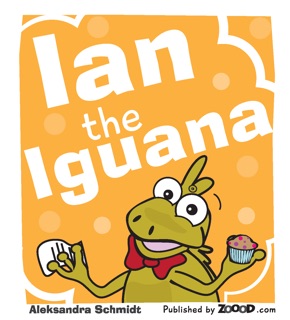 Ian the Iguana by Aleksandra Schmidt