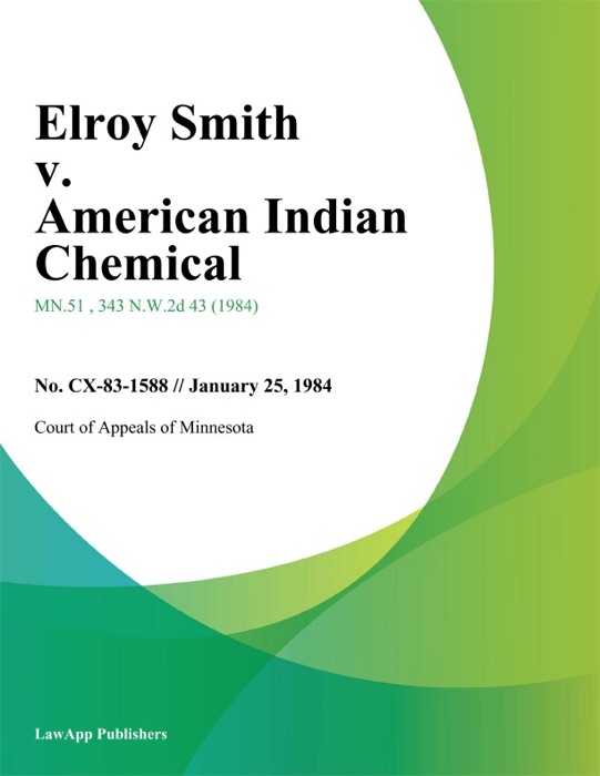 Elroy Smith v. American Indian Chemical