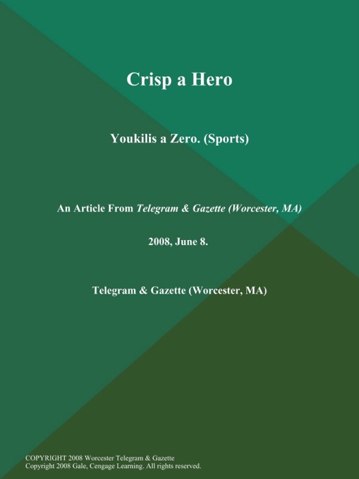 Crisp a Hero; Youkilis a Zero (Sports)