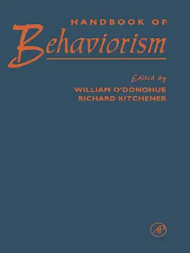 Handbook of Behaviorism (Enhanced Edition)