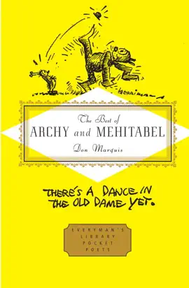 Read: The Best Book of Archy and Mehitabel
