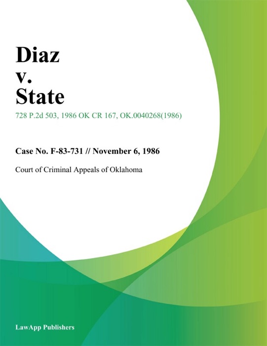 Diaz v. State