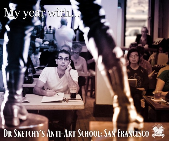 My year with Dr Sketchy's San Francisco