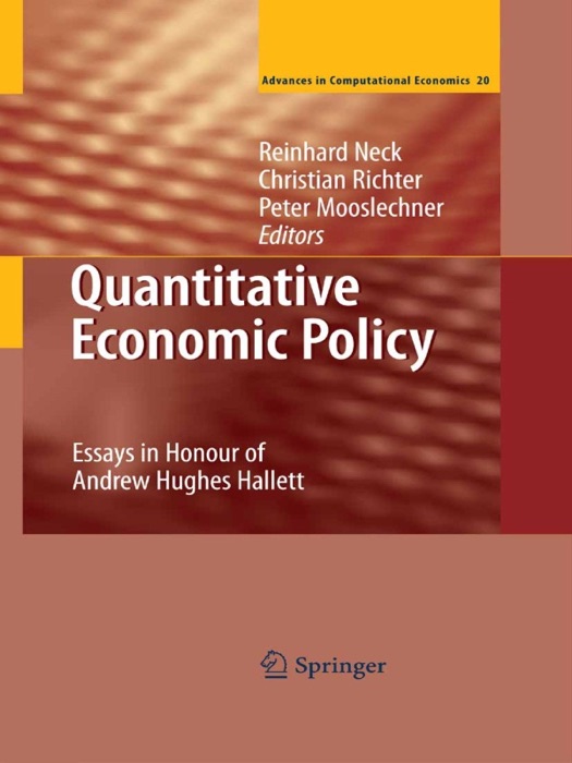 Quantitative Economic Policy