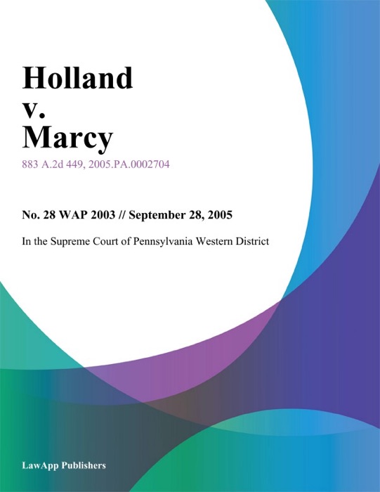 Holland v. Marcy