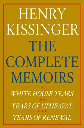 Read: Book Henry Kissinger The Complete Memoirs