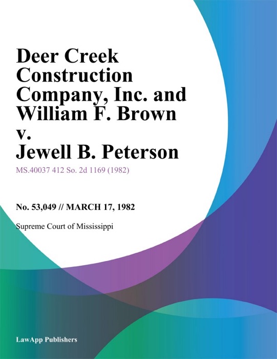 Deer Creek Construction Company