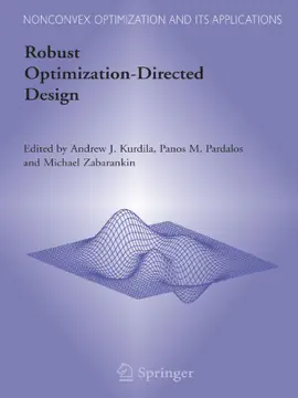 Read: Book Robust Optimization-Directed Design