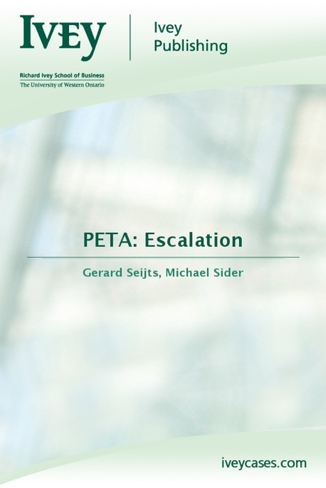 PETA: Escalation