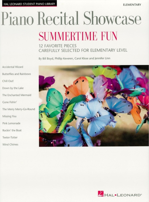 Piano Recital Showcase - Summertime Fun (Songbook)