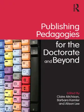 Read: Publishing Pedagogies for the Doctorate and Book Beyond