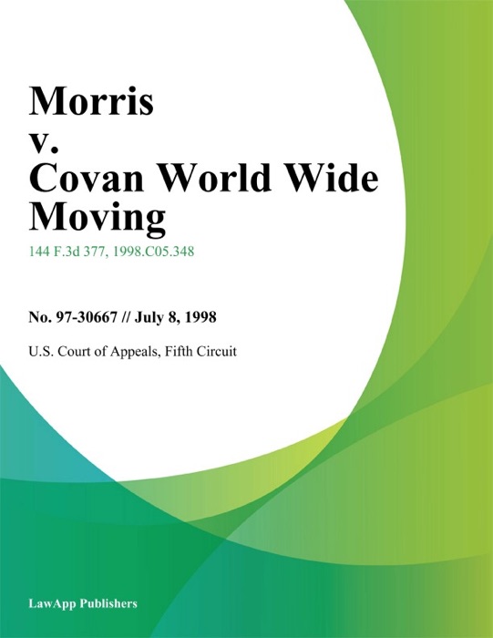 Morris V. Covan World Wide Moving