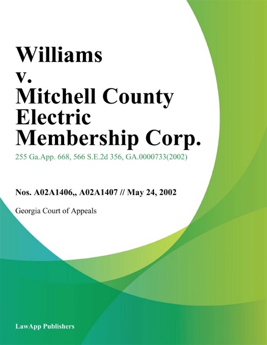 Williams v. Mitchell County Electric Membership Corp.