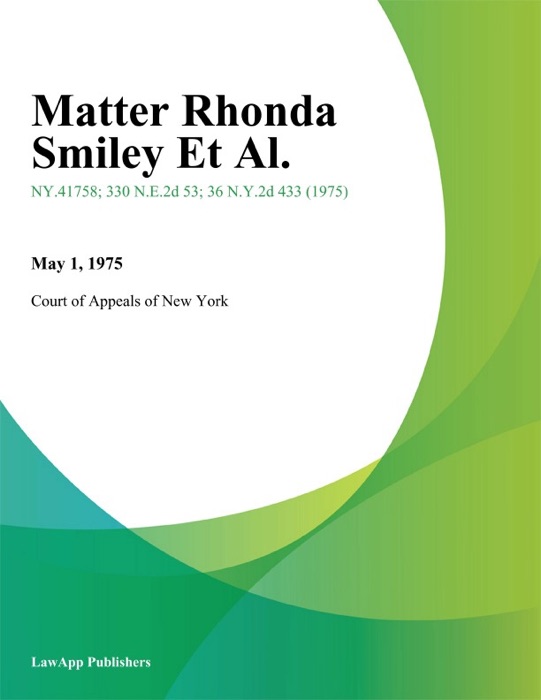 Matter Rhonda Smiley Et Al.