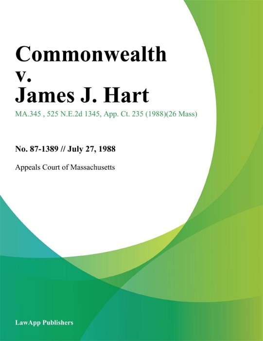 Commonwealth v. James J. Hart