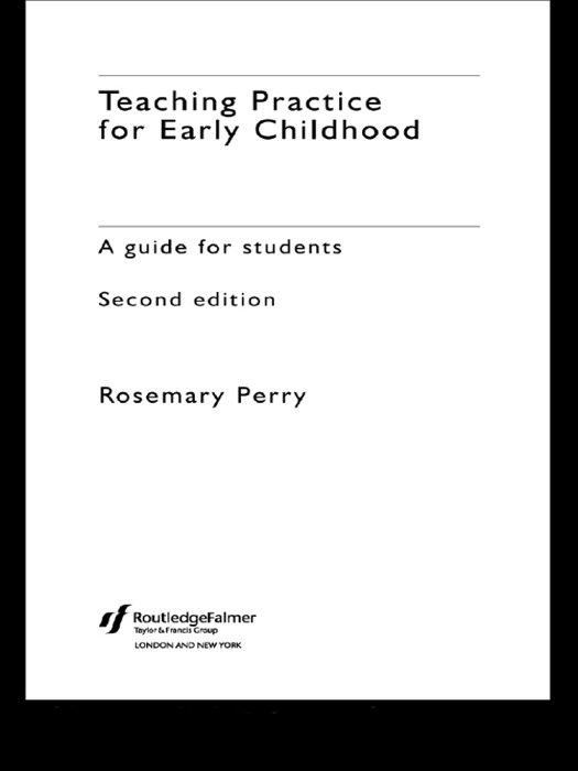 Teaching Practice for Early Childhood