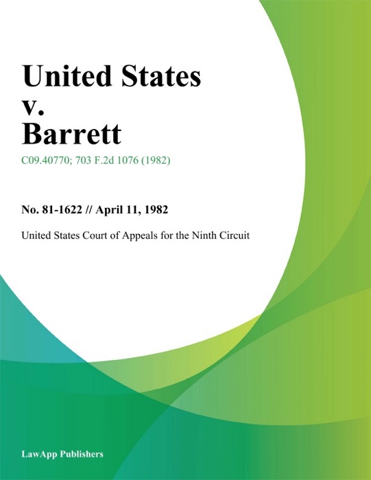 United States v. Barrett