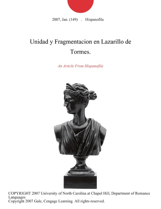 Unidad y Fragmentacion en Lazarillo de Tormes.
