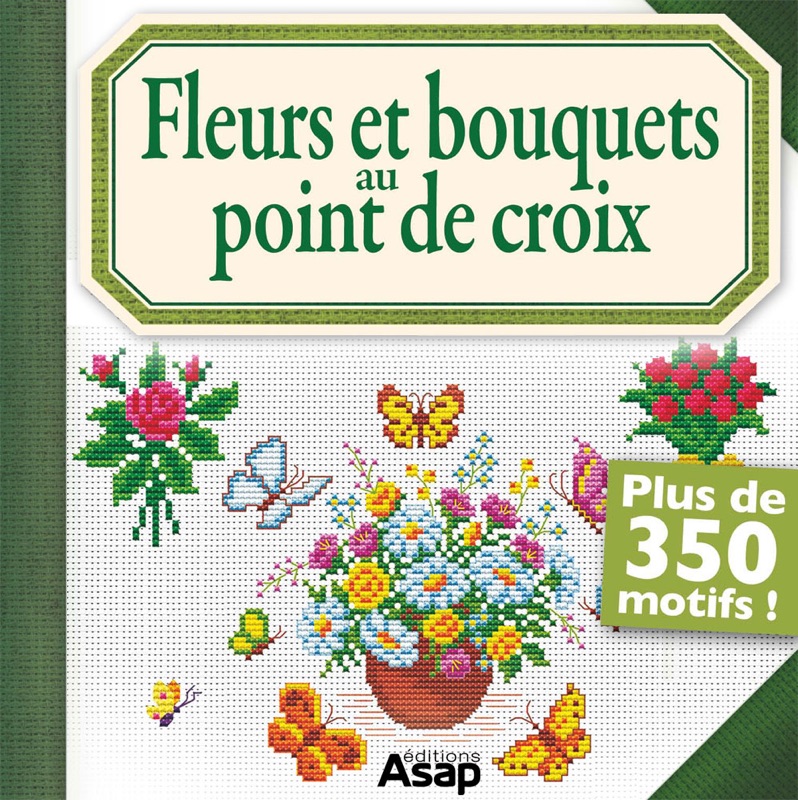 Point de croix : Fleurs et bouquets