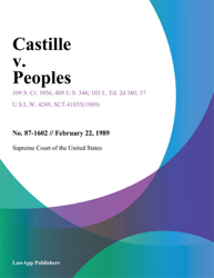 Castille v. Peoples