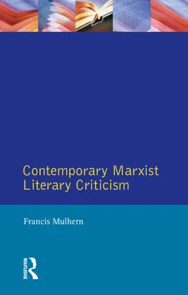 Read: Contemporary Book Marxist Literary Criticism