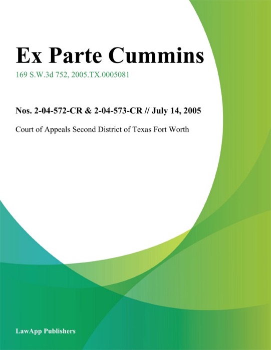 Ex Parte Cummins