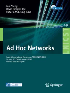 Read: Book Ad Hoc Networks