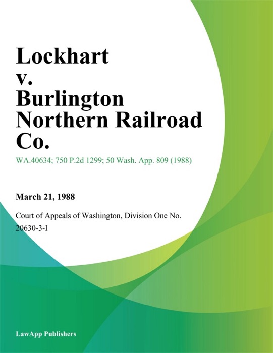 Lockhart v. Burlington Northern Railroad Co.
