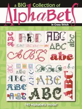 A Big Collection of Alphabets in Cross Stitch