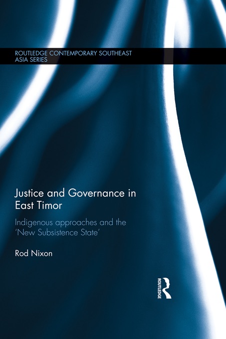 Justice and Governance in East Timor