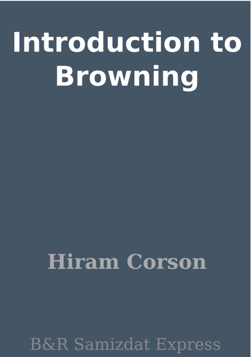 Introduction to Browning