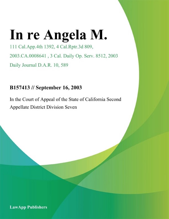 In Re Angela M.